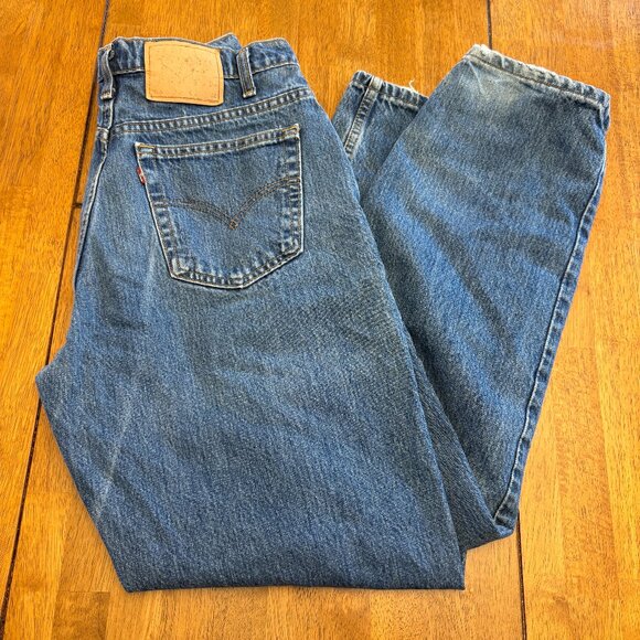 Vintage Levi’s 535 Euro Fit Wide Leg size 32x32 Streetwear Baggy 90s Hip-Hop y2k - Picture 1 of 15